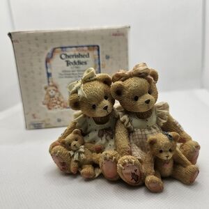 New Cherished Teddies 127981 ALLISON ALEXANDRIA Summer Spring love Bear Figurine